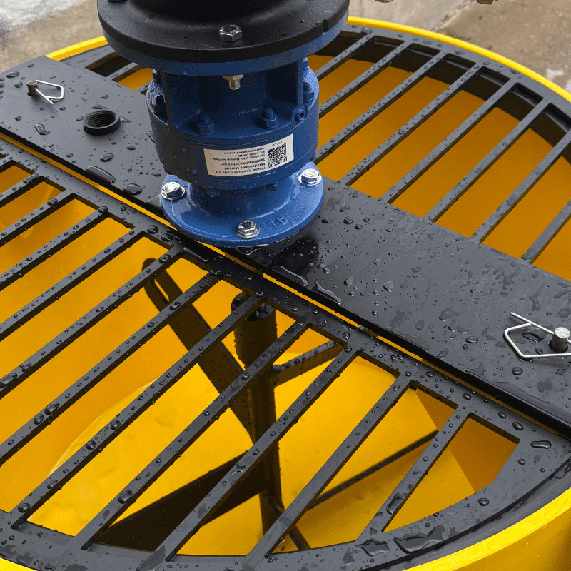 Inside view of the Pneumatic Grout Pump Hire system
