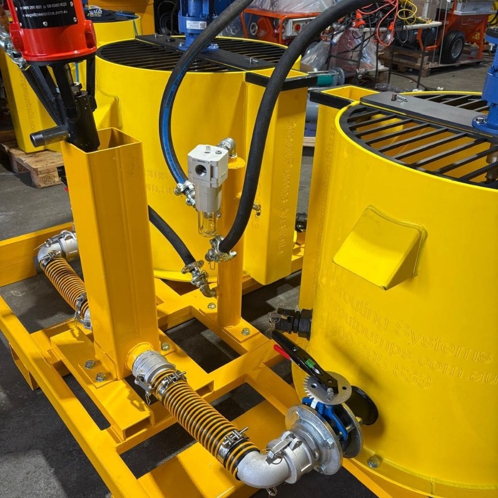 Grout Pump & Mixer Pneumatic Large - Image 7