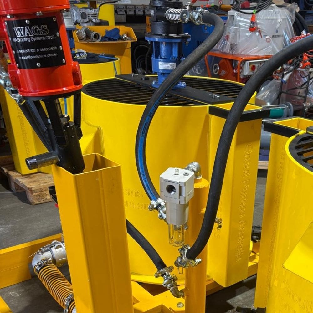 Grout Pump & Mixer Pneumatic Large - Image 5