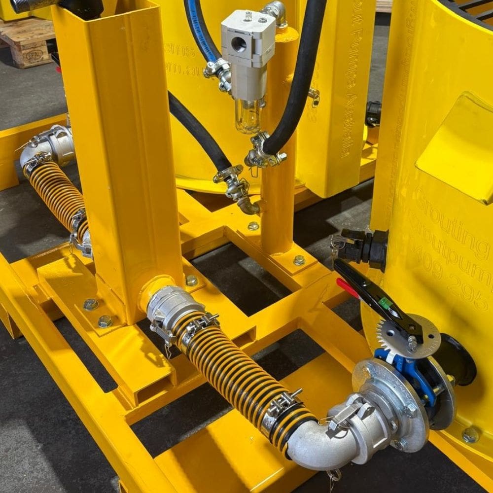 Grout Pump & Mixer Pneumatic Large - Image 6