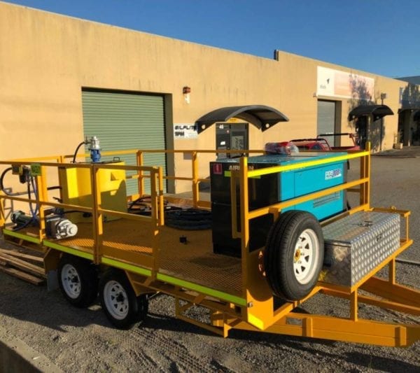 Product Image: Grout Trailer and Water Tank for hire Perth