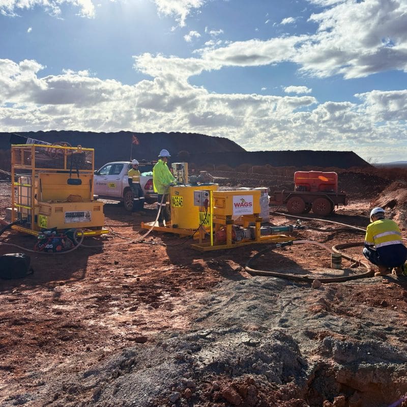 Grout Pump Wet Hire & Contracting