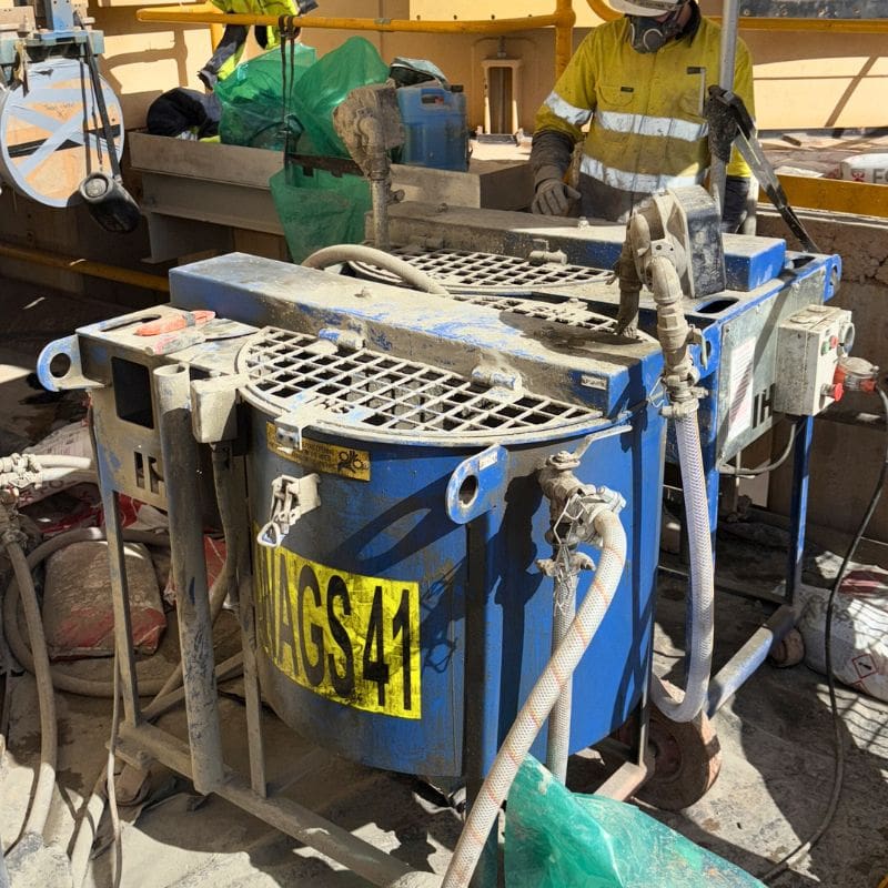 Grout Machine 10 Bag Electric (wet hire) - Image 6